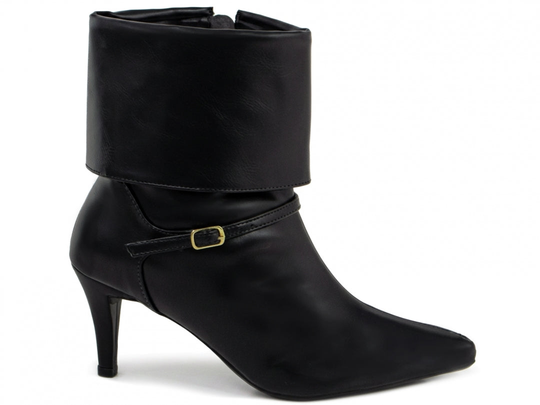 Bota Ankle Boot Capa Cano Curto