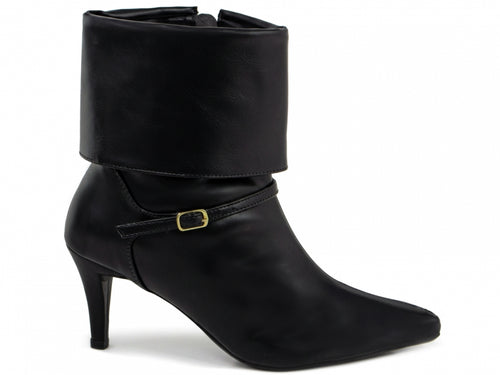 Bota Ankle Boot Capa Cano Curto