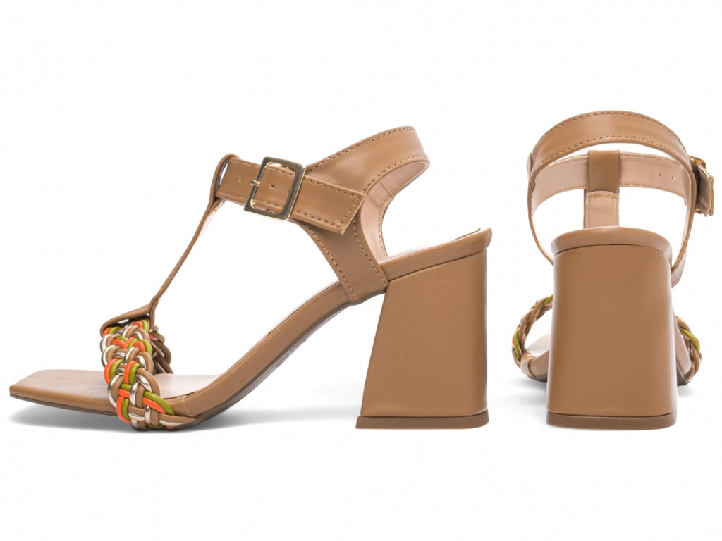 Sandália Feminina Multicolorida