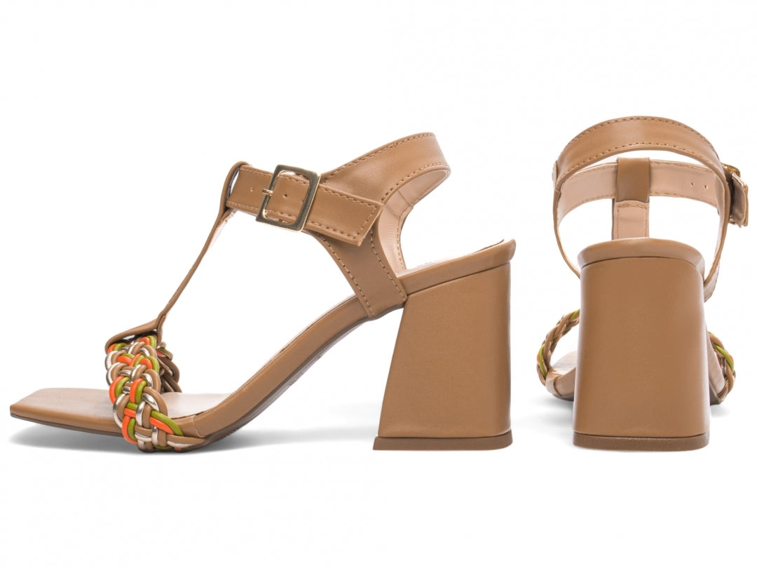 Sandália Feminina Multicolorida